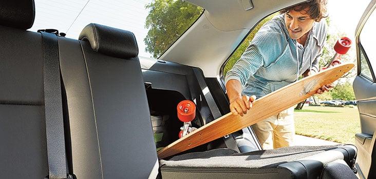 2017 Toyota Corolla has a spacious interior